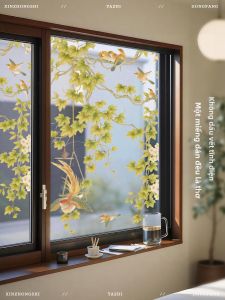ZHIXIAO | Static Frosted Glass Decor Film for Windows Ambiance