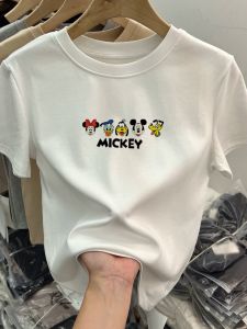 Slim Fit Stylish Unique Youthful Cotton T-Shirts Women