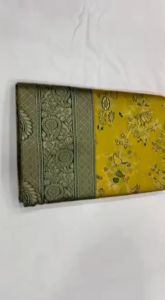 [Pre Order] SOFT LICHI SILK BEAUTIFUL RICH PALLU & JACQUARD WORK (Normal / Ready To Wear)_6000 ~ Delivery Lead Time : 10 days