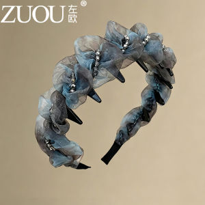 ZUOOU | High-end Bun Hair Ring Blue
