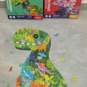 Mainan 3D Puzzle Anak Perempuan Laki-laki 7 tahun edukasi special-shaped box 400 pieces toy MK204