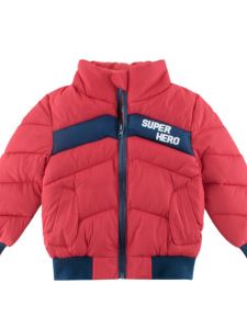 Áo Khoác Trẻ Em 27kids Mùa Đông Dày Dặn Cổ Đứng Ấm Áp Màu Đỏ Áo Khoác Trẻ Em Mùa Đông Ấm Áp Cổ Đứng Ấm Áp