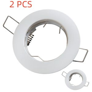 Recessed Mount Frame 2/10PCS GU10 MR16 Lamp Holder Bracket Aluminum Spot Lighting Fixture Socket