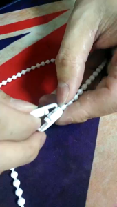 10pair Connector Ball Chain Roller Blind Sambungan Rantai Spare Part 45*6mm