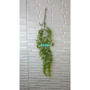 Daun Hias Tanaman Artificial Juntai Ekaliptus Hijau Muda Latex Hiasan Pajangan Dinding Rumah