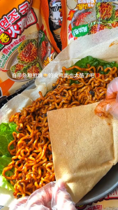 韩式煎饼卷火鸡面130g DIY Spicy pancake roll sinstant noodles  130g 泡面
