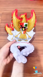 Balon Foil Gelang Garuda / Balon Gelang Dirgahayu Hut Ri / Balon Gelang Garuda Karnaval Kemerdekaan