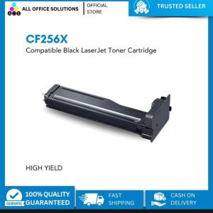 Compatible 56X CF256X for HP High Yield Black LaserJet Toner Cartridge