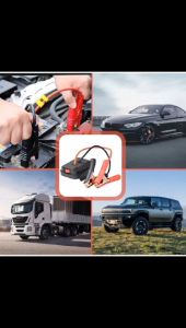 Kích bình ắc quy bằng pin makita chân phổ thông bộ khởi động xe khẩn cấp ô tô -  xe máy  - có kèm cổng USB sạc điện thoại
