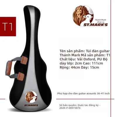 Túi Đựng Guitar Chống Nước Chống Sốc Có Lót