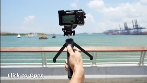 Ulanzi TT38 One-click Opening Vlog Tripod for Smartphone Camera