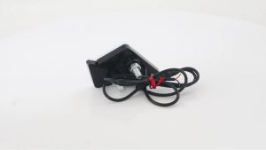 KEVANLY | 2pcs Motorcycle LED Rotating Lights Car Decor Lamps License Plate Brake Signal Triangle Eagle Lights JDM Mod Red Light 12V