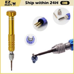 5 in 1 Mobile Cell Phone Watch Openning Screw Driver Hand DIY Repair Open Tool Kit Screwdriver For HUAWEI iPhone iPad