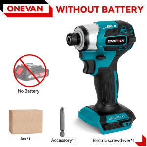 ONEVAN Brushless Electric Screwdriver 1000W Cordless Rechargeable Drill Screwdriver Renovation Tools For Makita Battery Pin