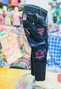 Celana Panjang KARGO bahan DENIM anak laki-laki terbaru