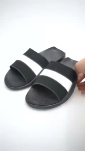 ZEGER Sandal Casual Pria Kulit Slip on Selop - Slider NXZ 005