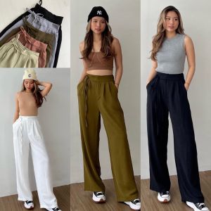 [PROMO] Celana Murah Berkualitas Kulot Crinkle Wanita Highwaist Tali Samping // Celana Kulot Crinkle Loose Pants Tali // Celana Kulot Crinkle Highwaist Terbaru // Celana Kulot Crinkle Wanita Tali Samping // Celana Kulot Crinkle Air flow