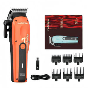 Máy Cắt Tóc Nam Madeshow M15 Với Lưỡi Dao 0.8mm Động Cơ DC 6500 Vòng/phút Máy Tỉa Tóc Chuyên Nghiệp Cho Râu Và Tóc.