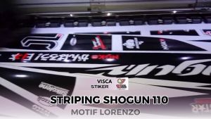 Stiker Motor Sport & Variasi Desain Lorenzo