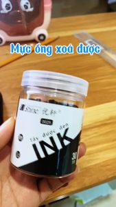 30 ống mực bút máy xoá được Mực bút máy tẩy được - màu đen - VPP Ánh Dương