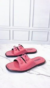 OZEO - Sandal Slide Teplek Casual Wanita Dewasa Sendal Perempuan Empuk