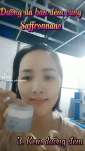 Combo Ngày Đêm Saffronnano. Dưỡng trắng mờ thâm thay thế các bước make up cồng kềnh da đẹp mịn màng thách thức thời gian. 20g