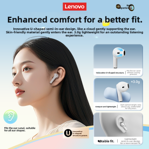 ThinkPlus | Bluetooth Wireless In-ear Sport Noise Reduction High Sound Quality Headphones