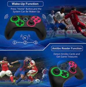 T31 Mini Wireless Controller 6-Axis Motion Type-C Interface with Linear Vibration and Turbo Function for N. Switch Lite