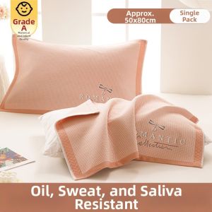 HAOMIAN | Oil-Resistant Cotton Pillow Cover Pair