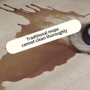💯Truly hands-free💯 Spin Mop with Bucket Auto DispenseLantai Mop Floor Mop Sewage Separation Automatik Pusing 拖把 Free 6 pieces