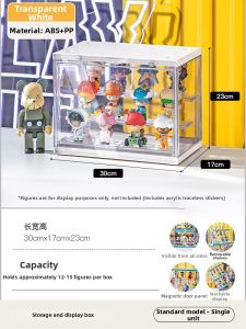 Acrylic Transparent Blind Box and Figure Display Shelf