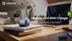 UGREEN 45W GaN PD Foldable Fast Charger 2 Type C Port for iPhone S24 iPad Pro Macbook Laptop Travel