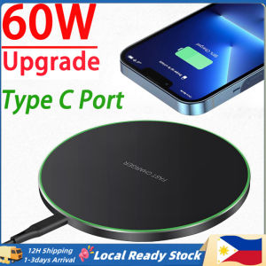 HLINKEY Portable 60w Wireless Charging Dock For Cars Induction Type Car Mobile Phone Fast Wireless Charging Dock