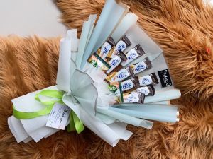 Buket jajan L 3 tusuk/ buket snack kosongan