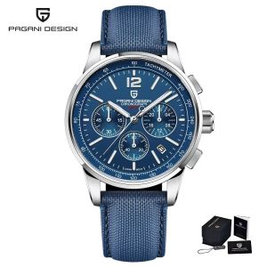 Pagani Design | PAGANI DESIGN 2025 VK63 Mens Quartz Watch Fashion Casual 100M Water Resistant with Sapphire Glass And Stainless Steel