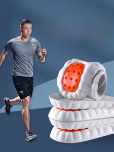 LINGMIAO | Shock Absorption High Elasticity Breathable Sweat Absorbing Anti-Odor Running Insoles