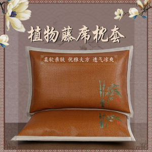 Changrong Summer Cool Mat Pillowcase Breathable Comfortable Single Person Adult Student Pillow Cover Reusable Eco-Friendly