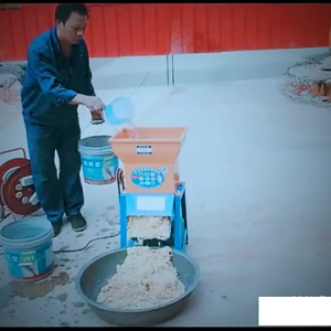 CHUANGCHAO Copper Core/220vstainless Steel Heavy Duty Grinder for Cassava Purple Potato and Other Root Crops
