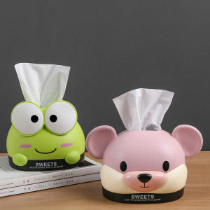 Hộp Đựng Khăn Giấy Sáng Tạo Dùng Trong Nhà Bếp Phòng Ngủ Ký Túc Xá Đơn Giản Dễ Thương Hoạt Hình Rút Khăn Giấy Hộp Đựng Khăn Giấy