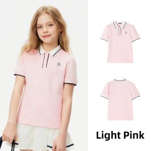 navigare kids | 5A Antibacterial Lightweight Girls Polo Shirt Summer