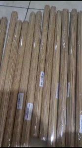 Jeruji Sangkar Kandang Burung Jari-jari Bambu Hitam & Polos