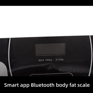 KIMP Weight Scale Bluetooth Rechargeable Electronic Intelligent Weight Loss Body Fat Scale Balances