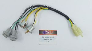 Cop Lampu Depan SHOGUN 125 (PSP) - Pitingan Fiting Socket Soket Dop Utama + Riting Suzuki Shogun