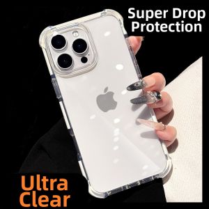 DAIMANG | Anti-drop Thickened Clear Phone Case for iPhone 16 Pro 13 Pro Max 14 17