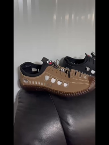 Size 39-44 Mens Fashion Slip-ons Sandal Casual School Student Leather Shoes Soft Soled Beach Shoes