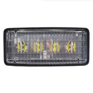 Đèn Pha LED Hình Chữ Nhật Re306510 Cho Máy Kéo John Deere 7200 7400 7600 7700 7800 8100 8200 8300 8400 + Thanh Đèn Làm Việc X2PC IP68 Chùm Sáng Rộng 6000K