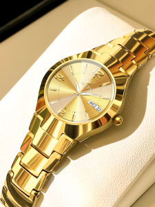 OLEVS | Luxury Small Dial Gold Tungsten Steel Water-resistant Womens Watch