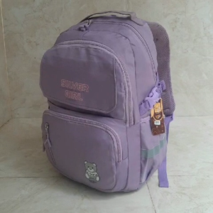 Alto Silvergirl Backpack  Tas Sekolah Tas Kuliah Tas Travelling 70314 Ransel Laptop Raincover