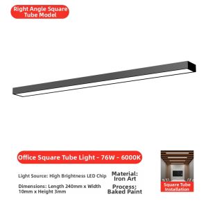 TONGZHIGUANG | Office Commercial Use LED Bar Light