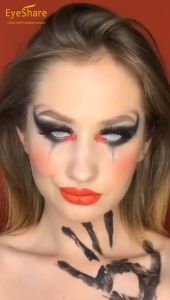 [COD] Softlens Cosplay Series Black/White Lensa Kontak Berwarna Anime Kosplay Game Halloween Costumes Series Soft Mata Korea Lensa Kontak Diameter 14.5MM Minus (0.00)